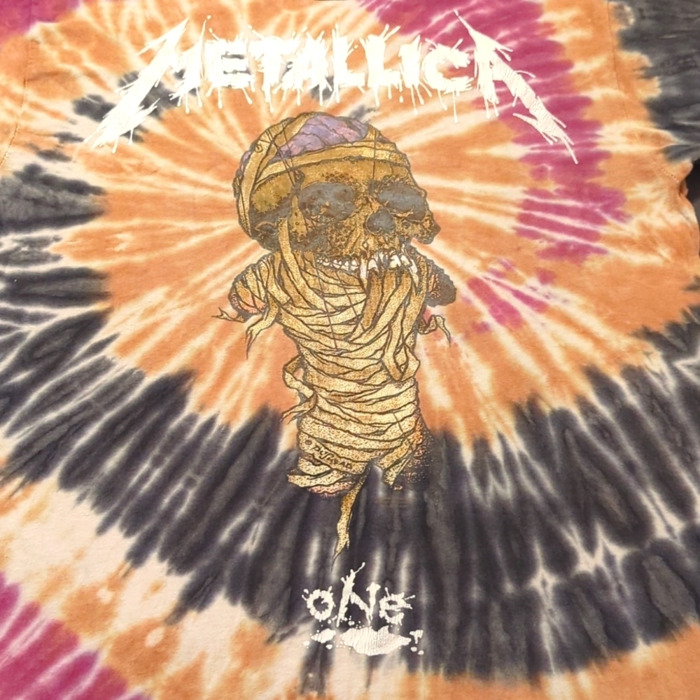 Metallica One tie dye graphic tee - Picture 3 of 11